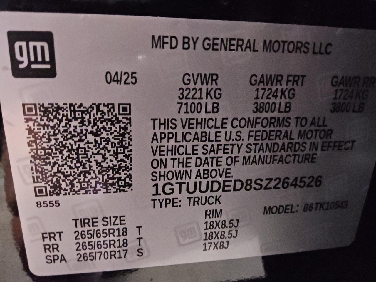 2025 GMC Sierra
