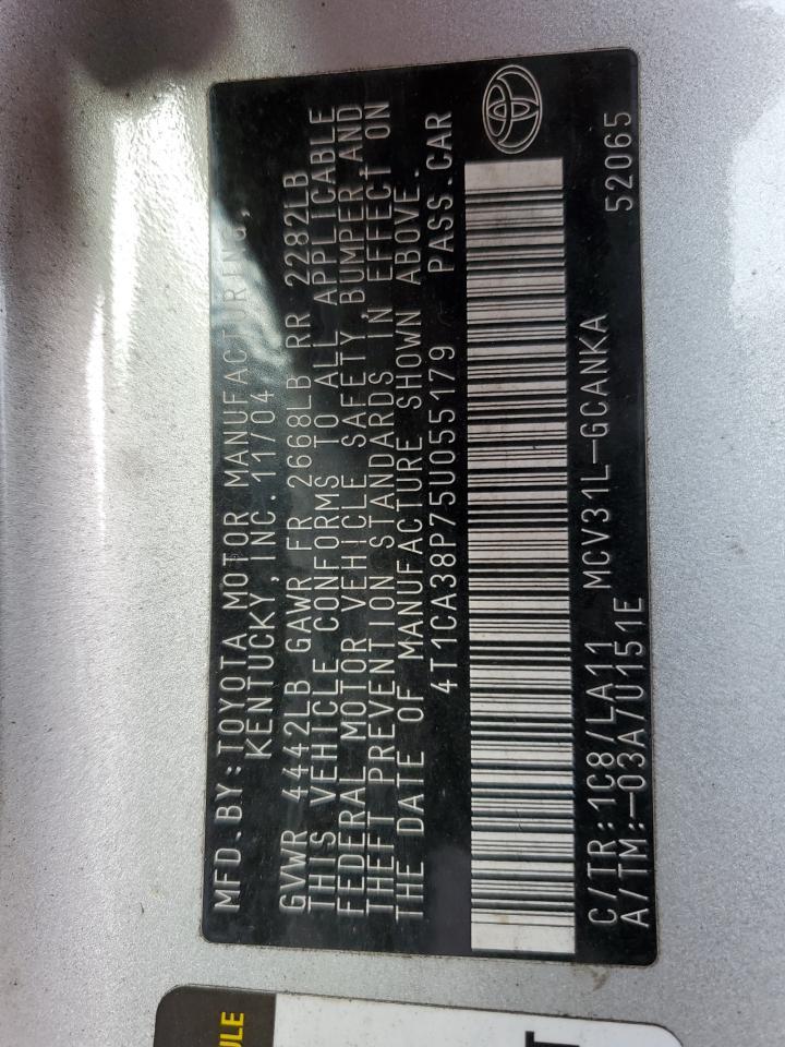 2005 TOYOTA CAMRY