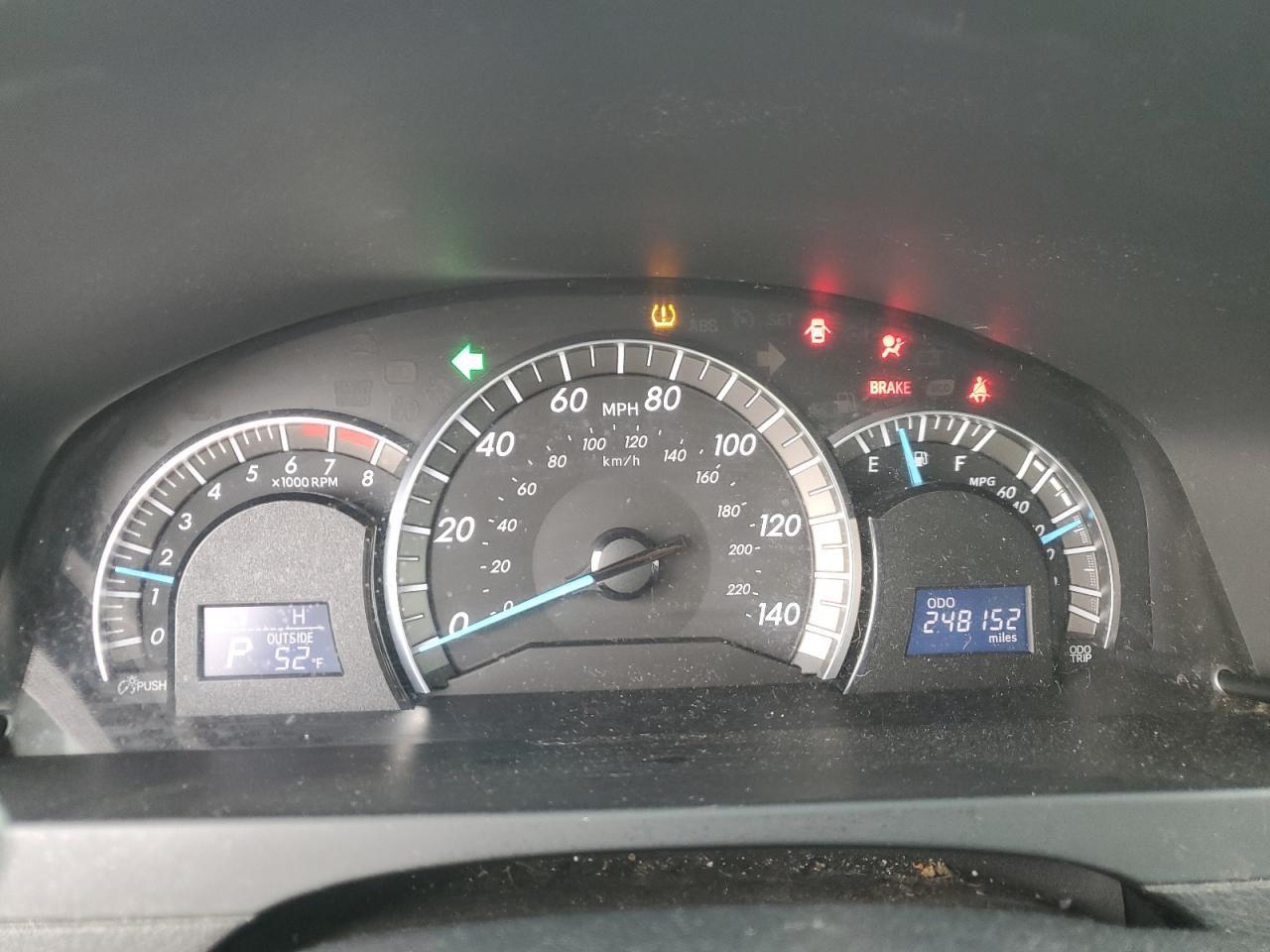 2012 TOYOTA CAMRY