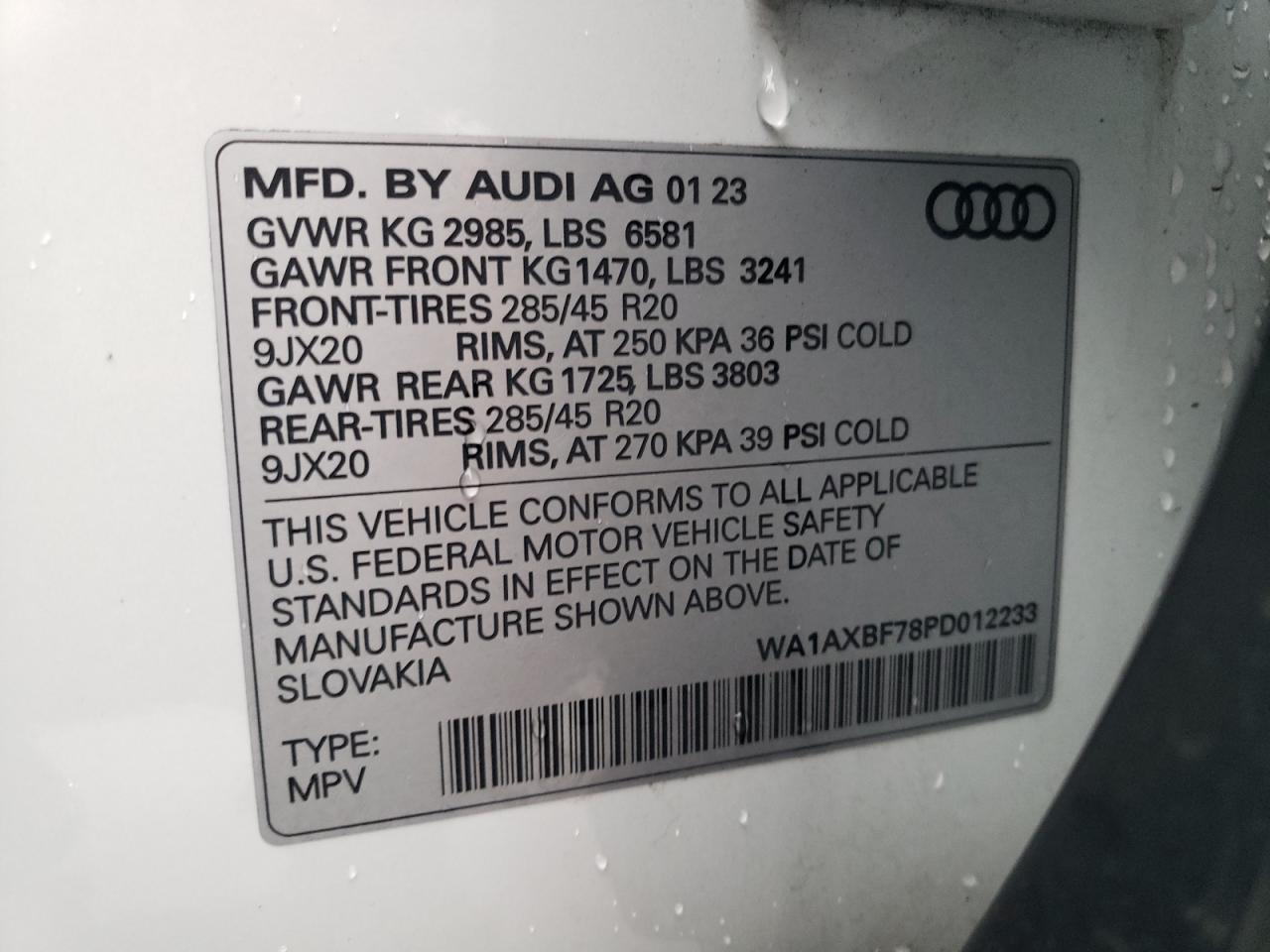 2023 AUDI Q7