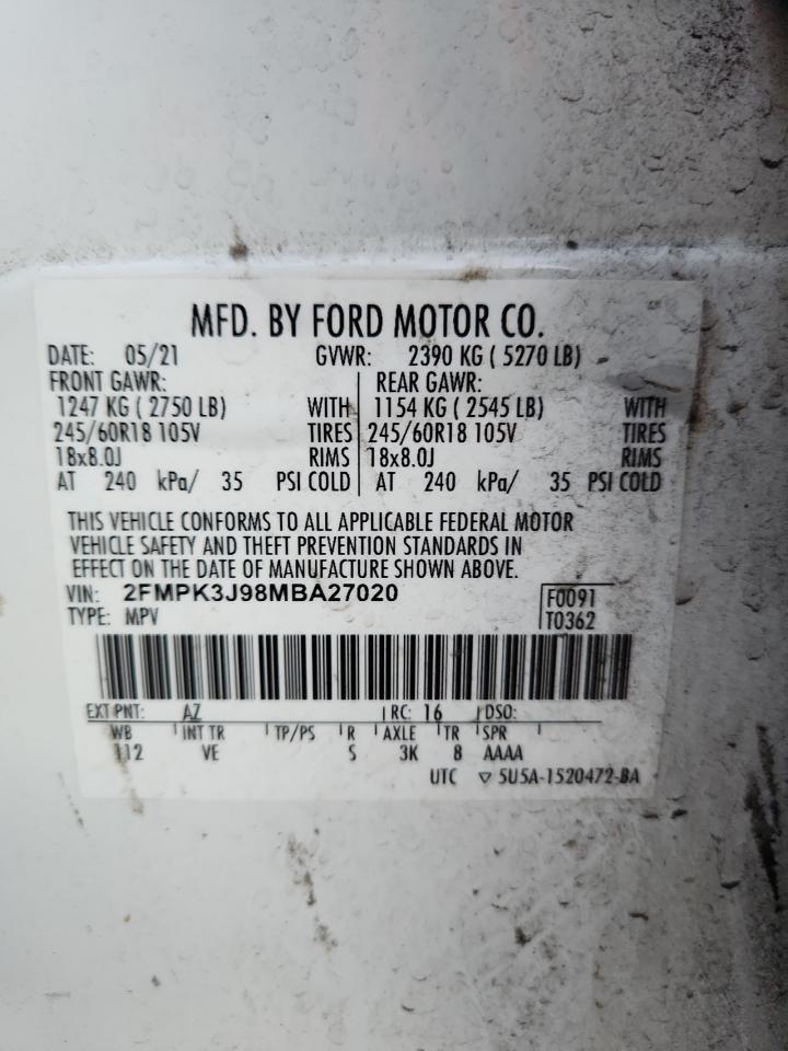 2021 FORD EDGE