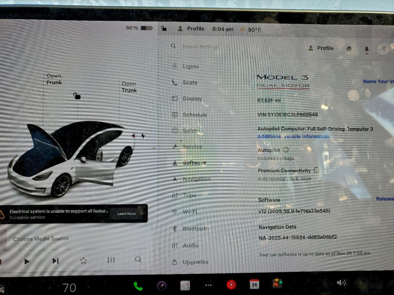 2020 TESLA MODEL 3
