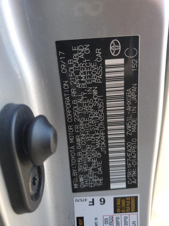 2017 TOYOTA PRIUS