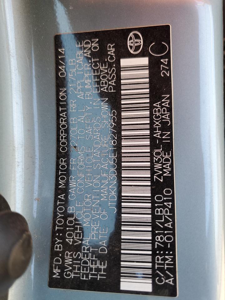2014 TOYOTA PRIUS