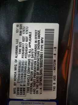 2011 HONDA ODYSSEY