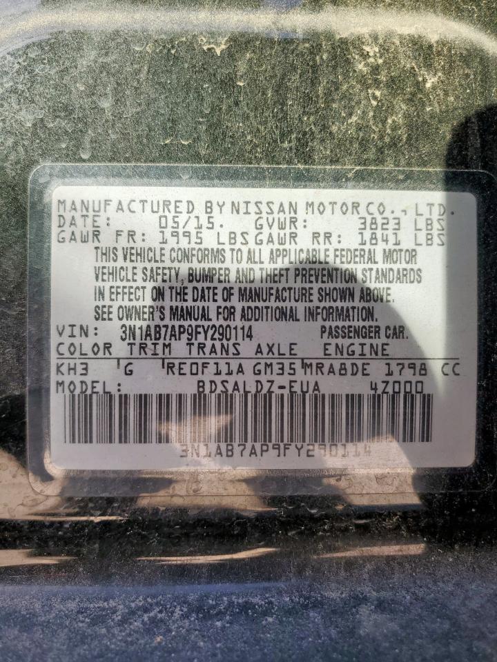 2015 NISSAN SENTRA