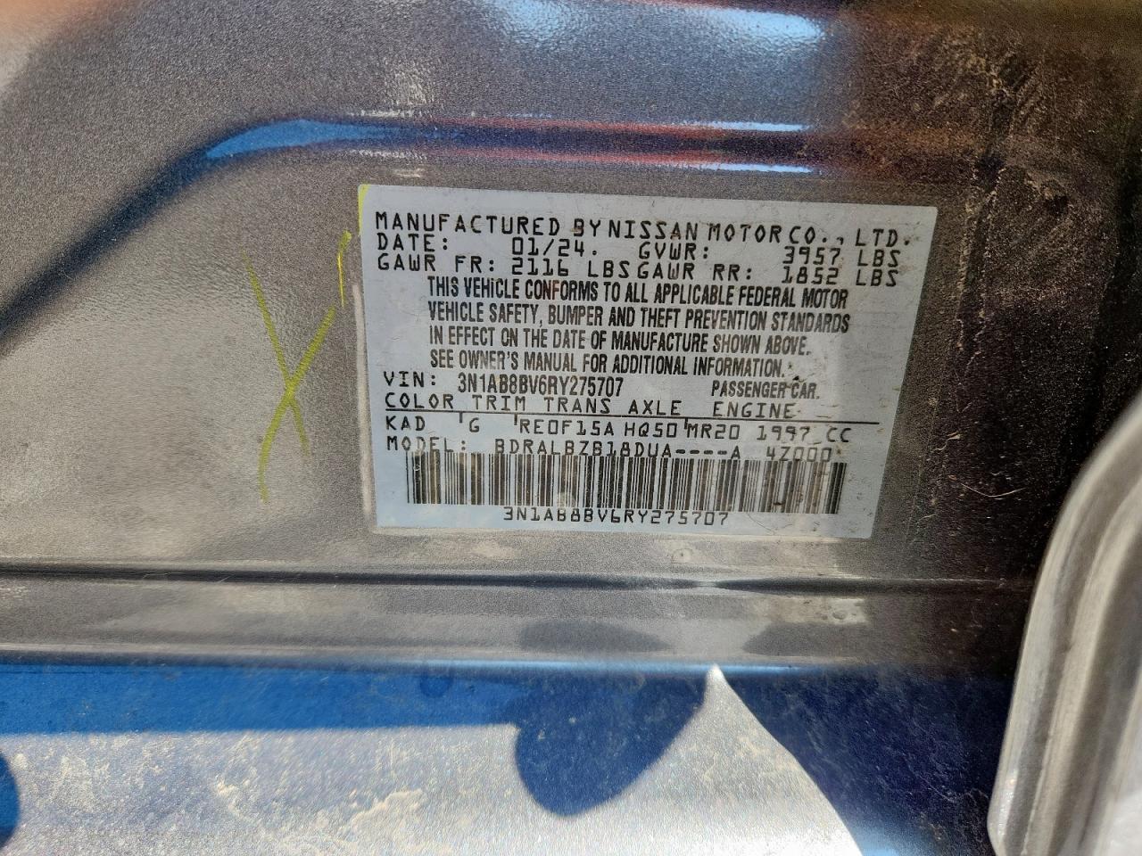 2024 NISSAN SENTRA