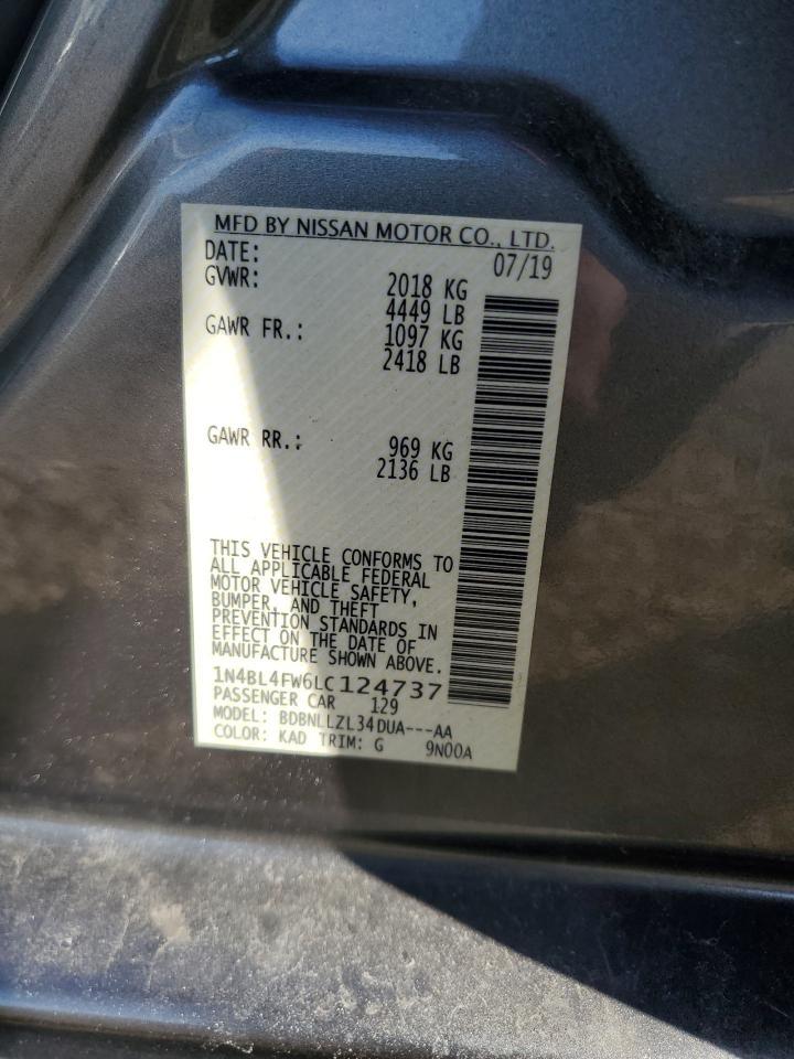 2020 NISSAN ALTIMA