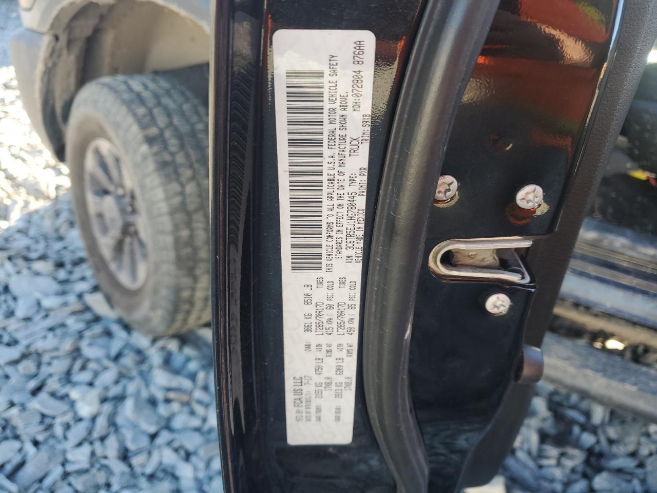 2017 RAM 2500