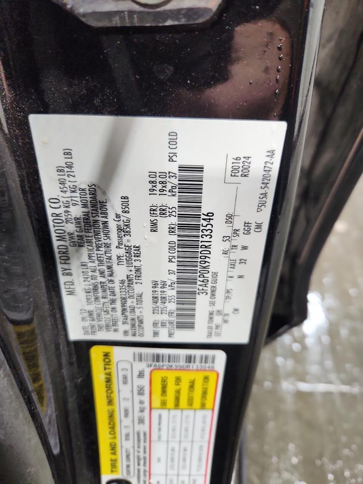 2013 FORD FUSION