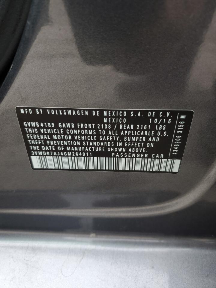 2016 VOLKSWAGEN JETTA