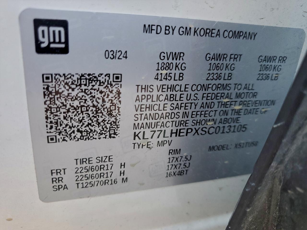 2025 CHEVROLET TRAX