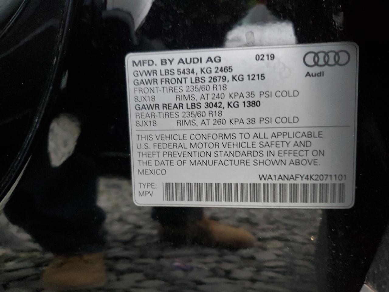 2019 AUDI Q5