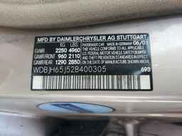 2002 MERCEDES-BENZ E-Class