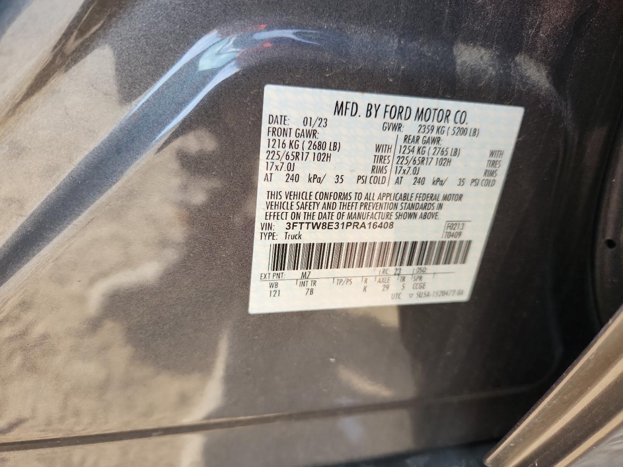 2023 FORD Maverick