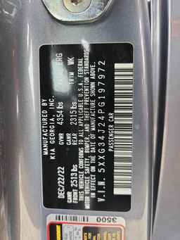 2023 KIA K5