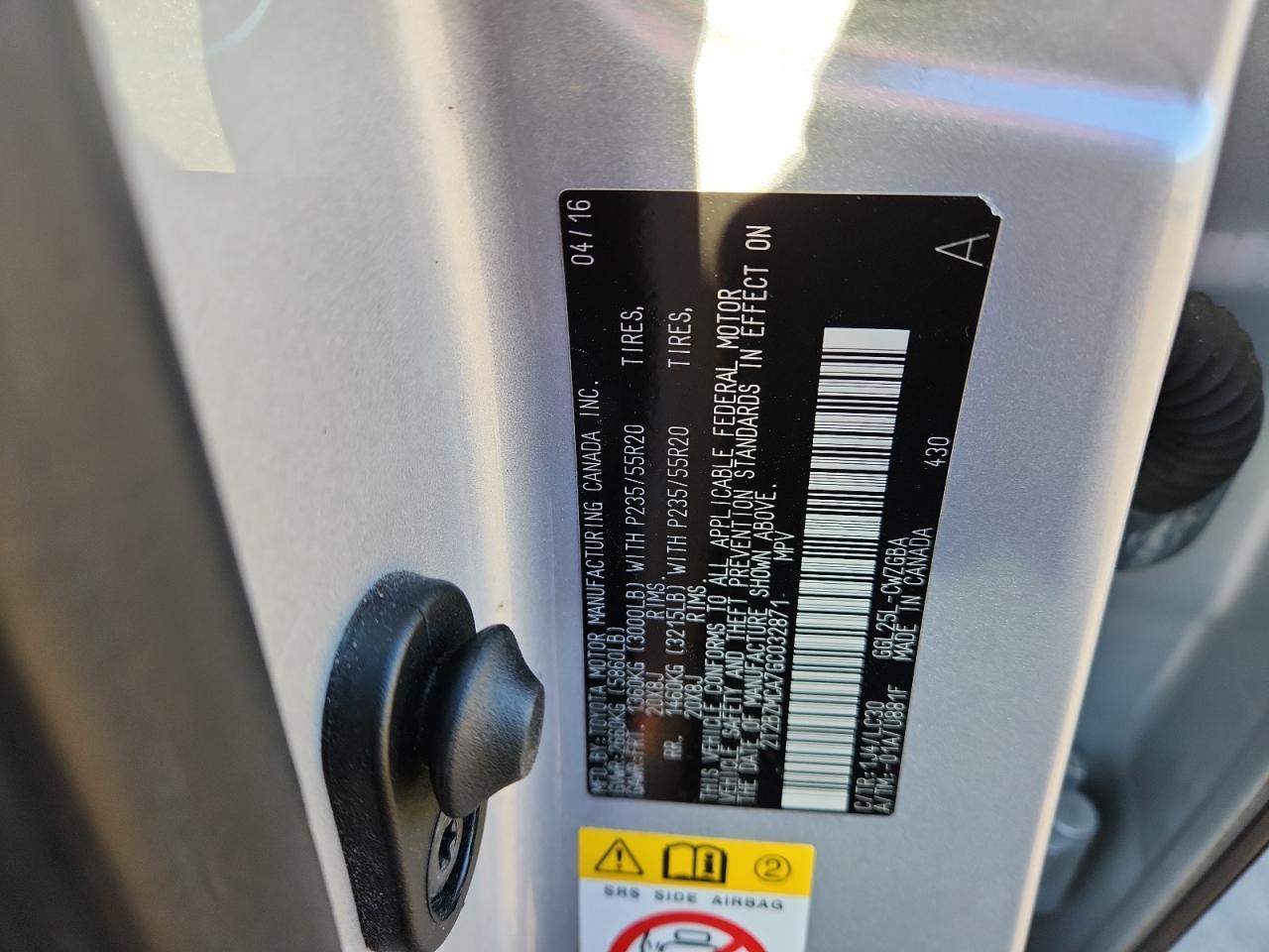2016 LEXUS RX 350