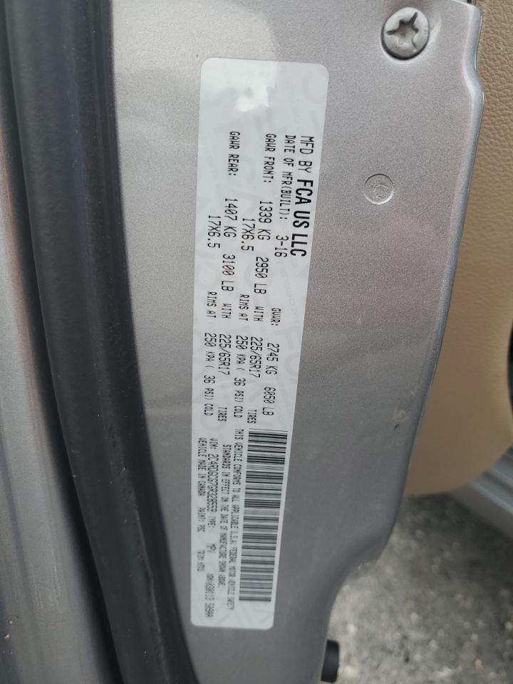 2016 DODGE GRAND CARAVAN