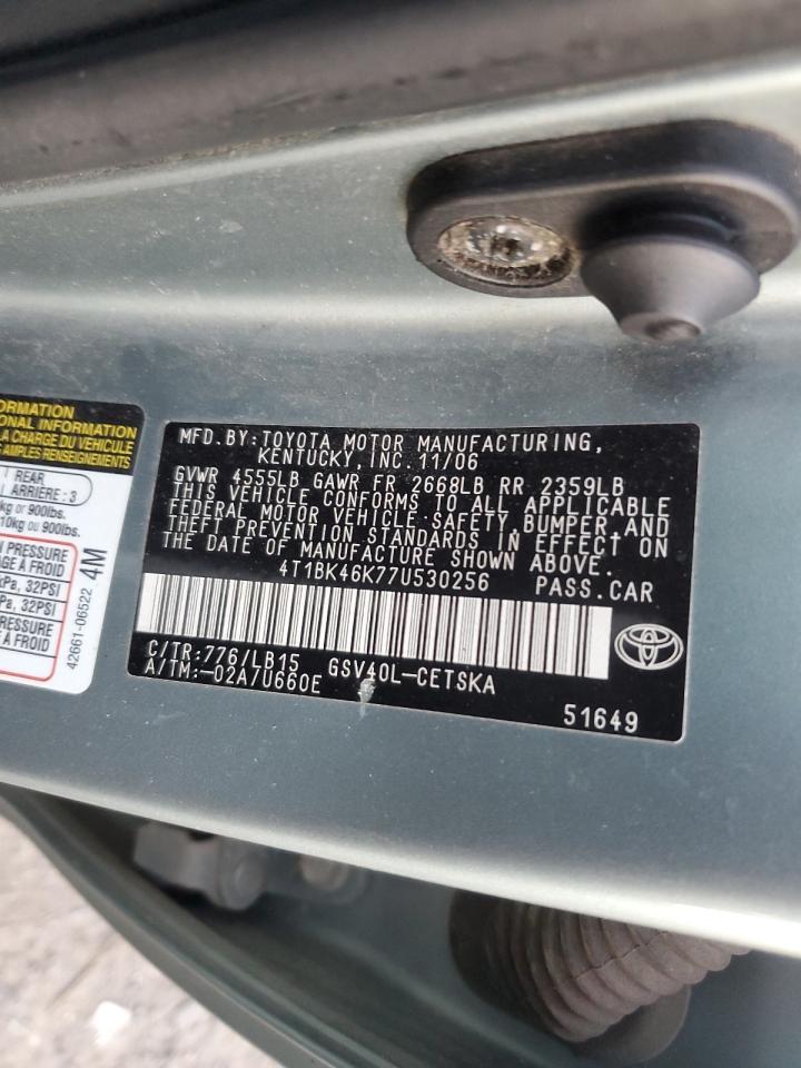 2007 TOYOTA CAMRY