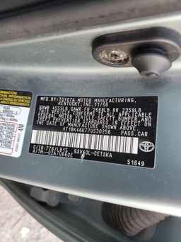2007 TOYOTA CAMRY