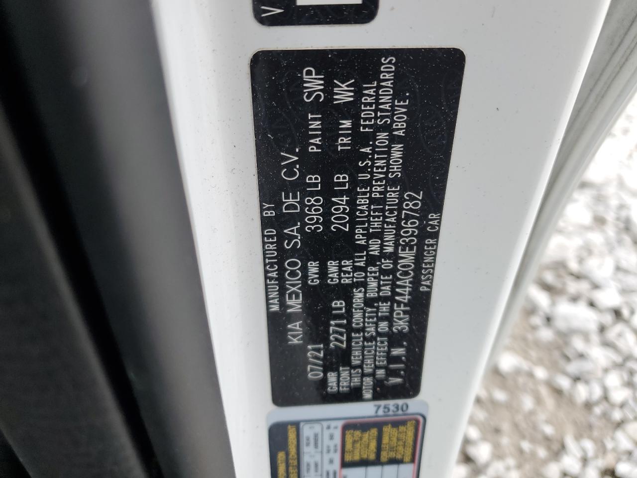 2021 KIA FORTE