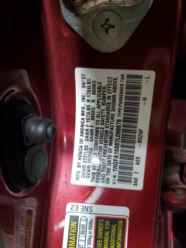 2007 HONDA CIVIC
