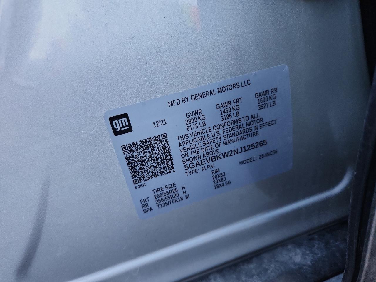 2022 BUICK ENCLAVE