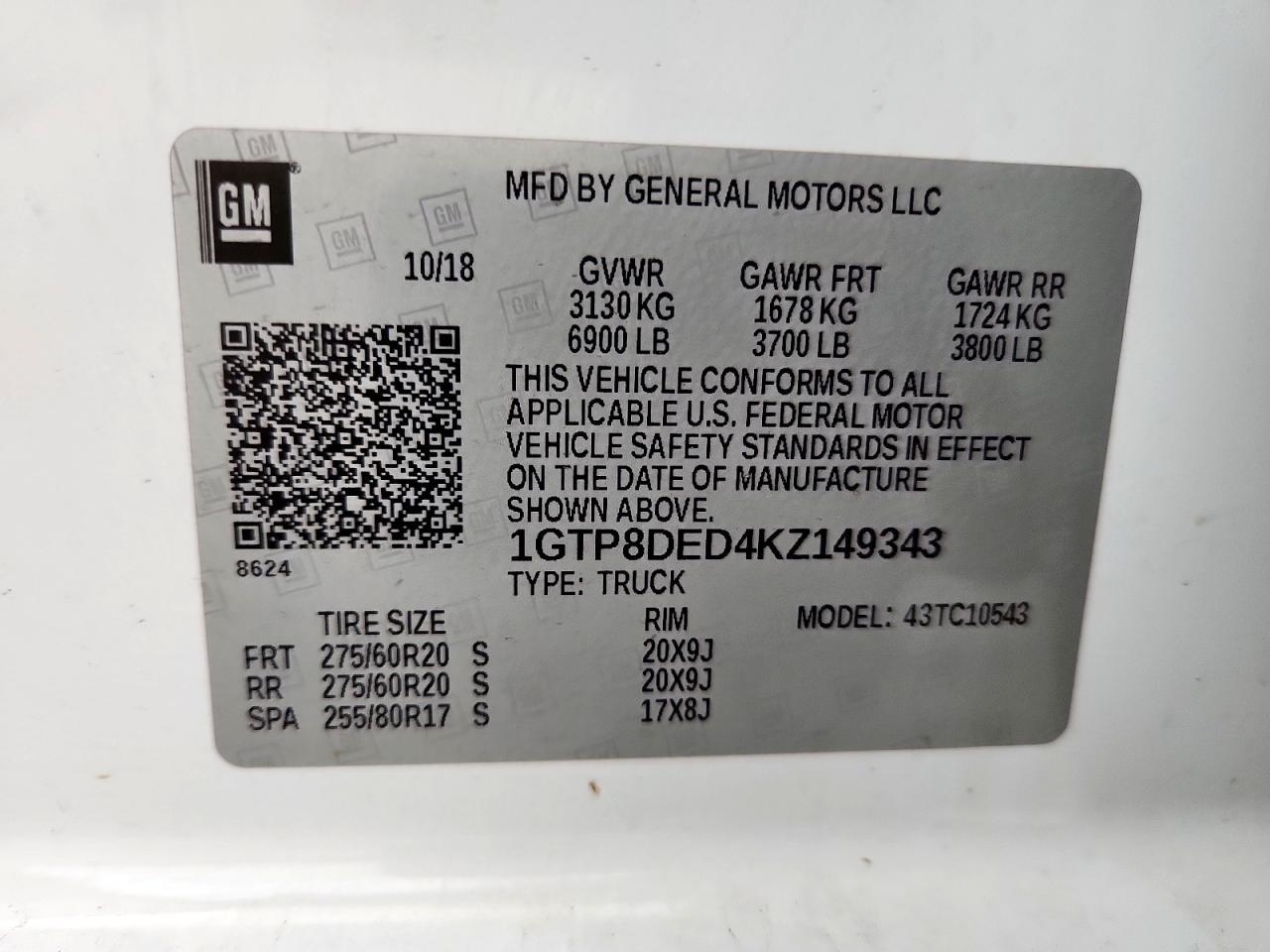 2019 GMC Sierra