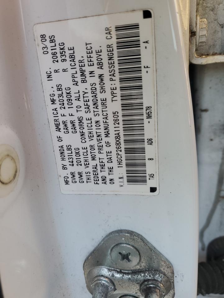 2008 HONDA ACCORD