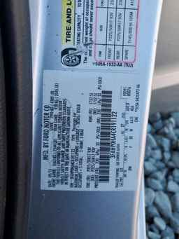 2012 FORD FUSION