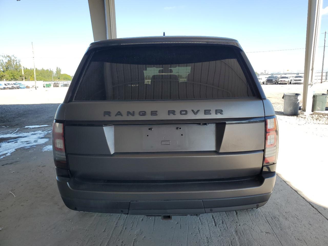 2016 LAND ROVER RANGE ROVER