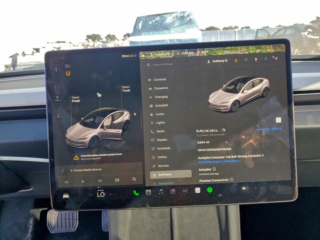 2025 TESLA MODEL 3