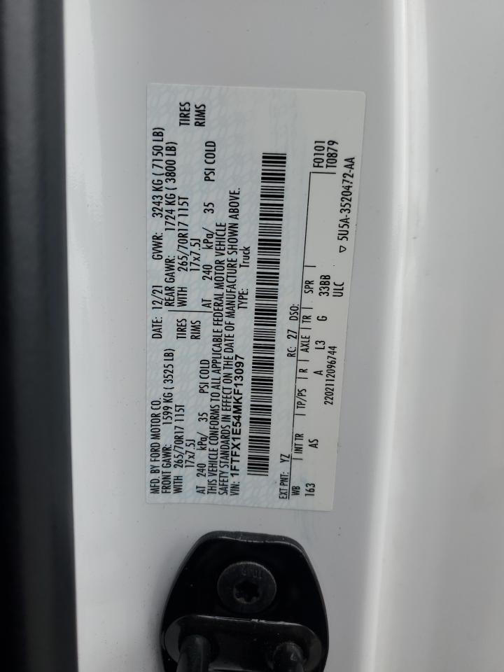 2021 FORD F-150