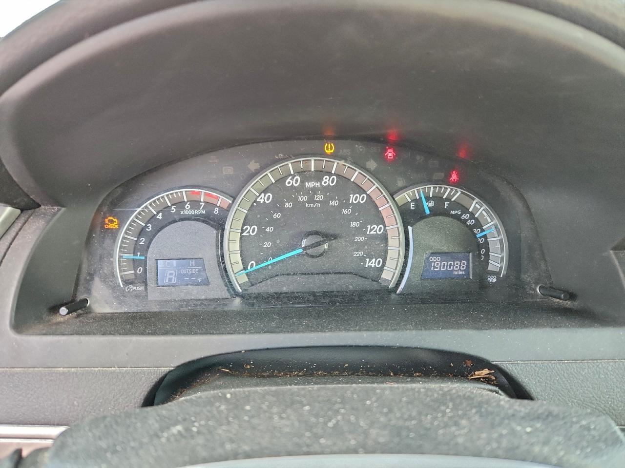 2012 TOYOTA CAMRY
