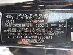 2013 KIA RIO