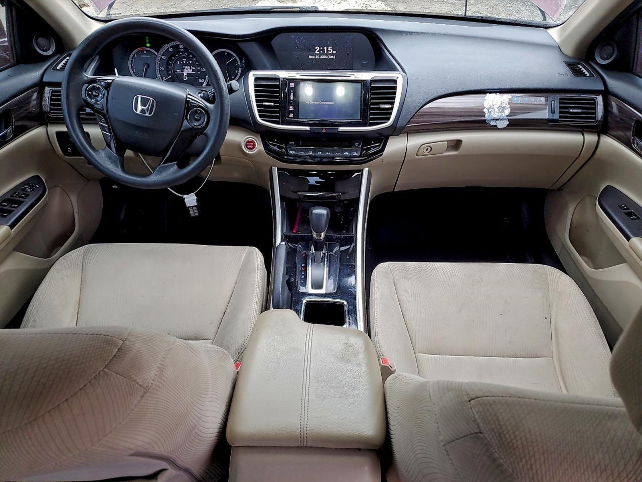 2016 HONDA ACCORD
