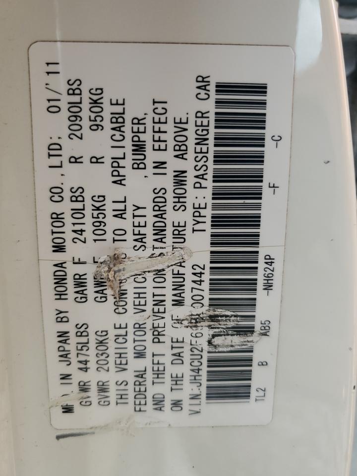 2011 ACURA TSX