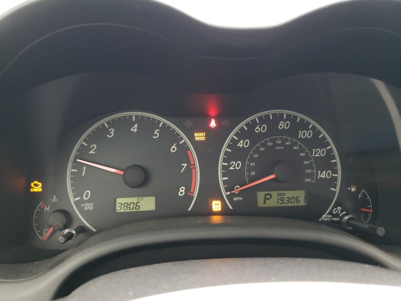 2011 TOYOTA COROLLA