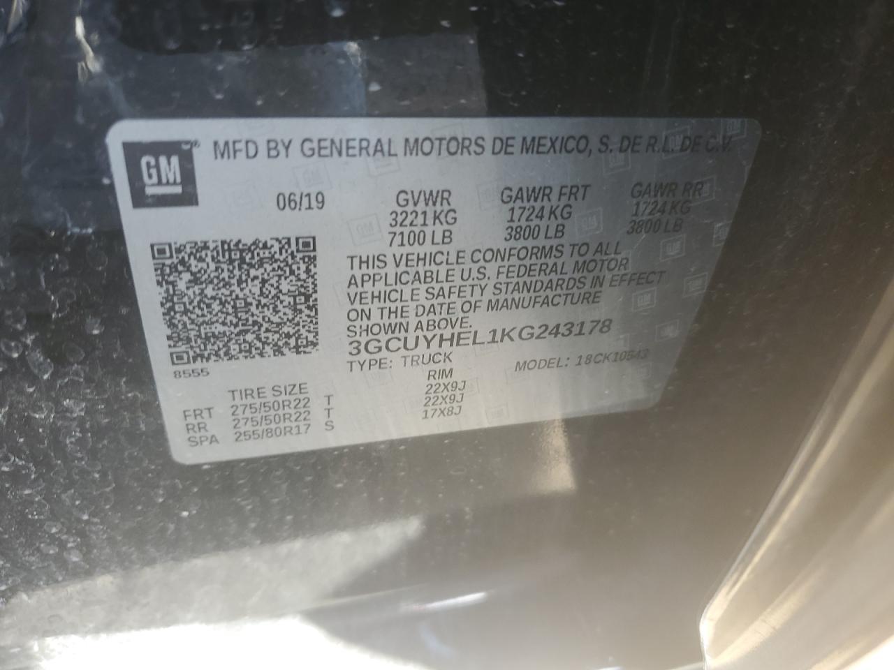 2019 CHEVROLET Silverado