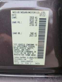 2013 NISSAN ALTIMA