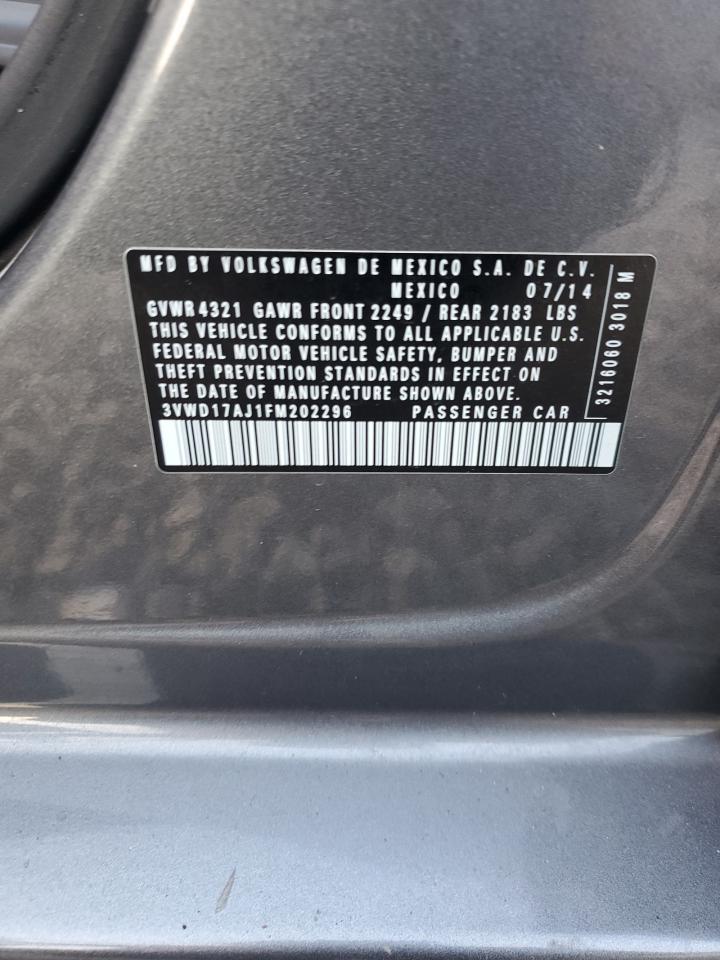 2015 VOLKSWAGEN JETTA