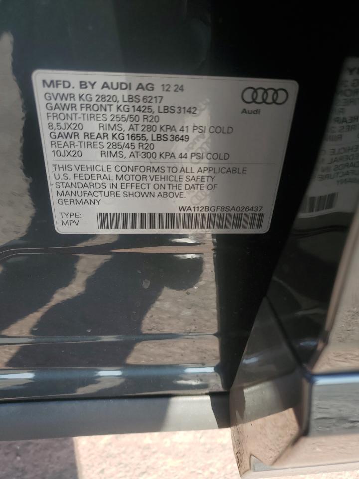 2025 AUDI Q6 e-tron