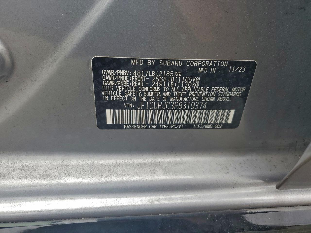 2024 SUBARU IMPREZA