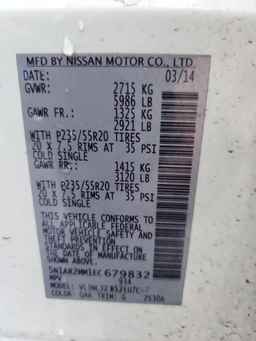 2014 NISSAN PATHFINDER