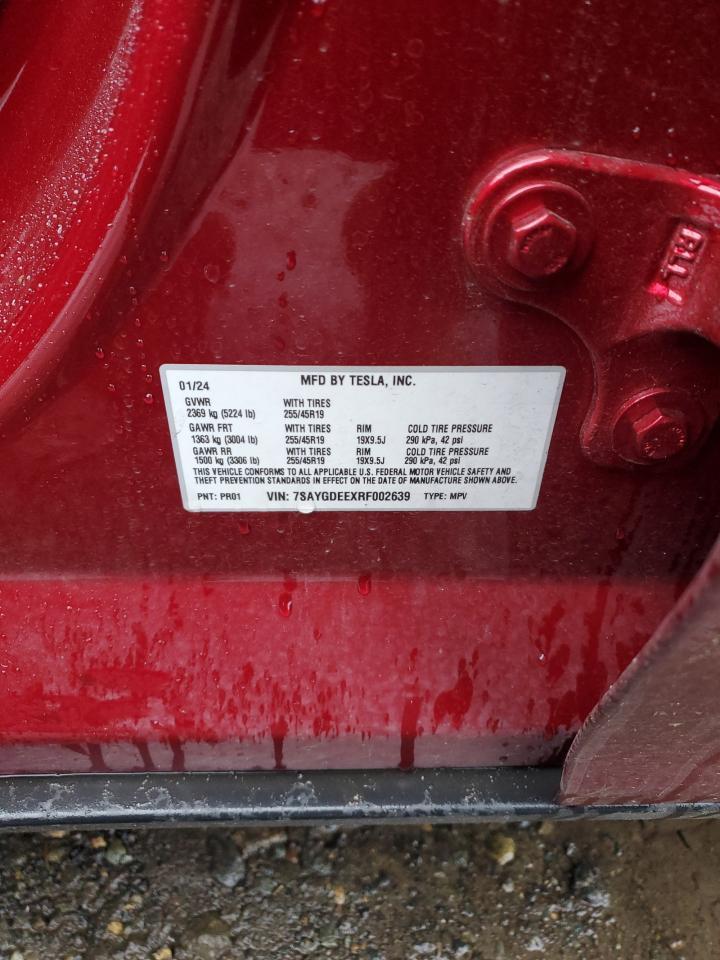 2024 TESLA MODEL Y