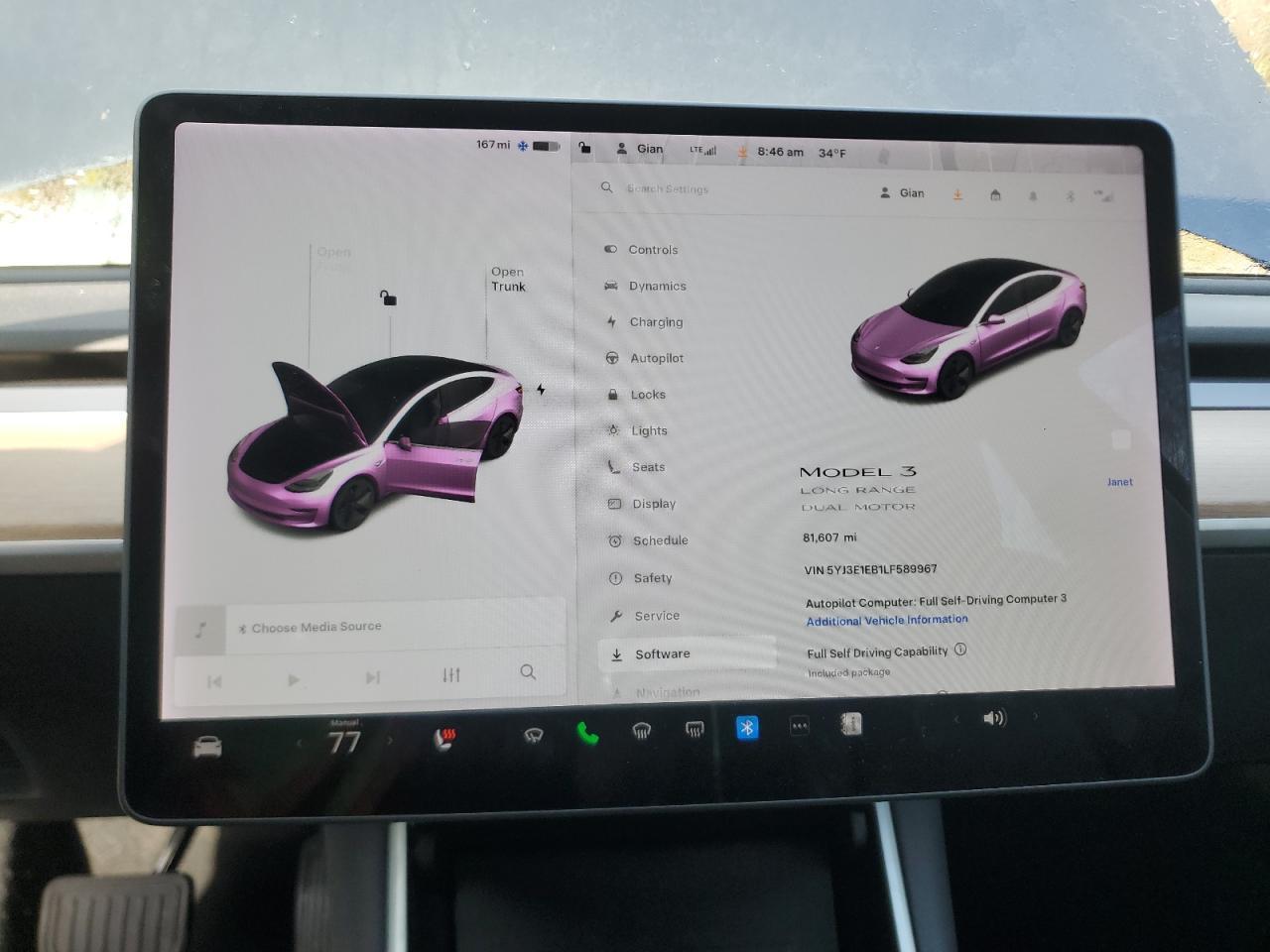2020 TESLA MODEL 3