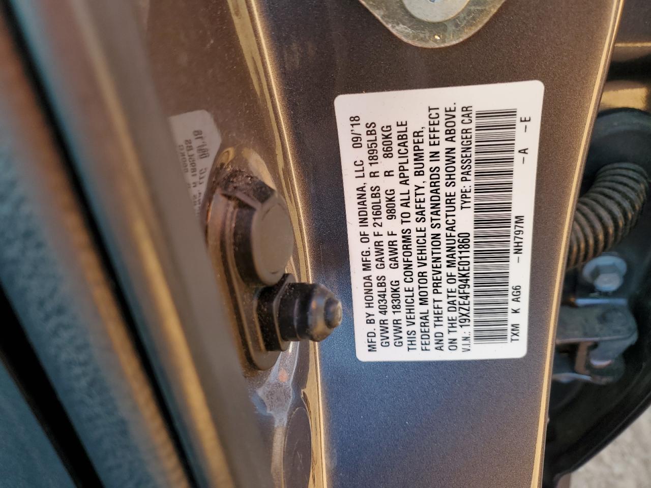 2019 HONDA Insight