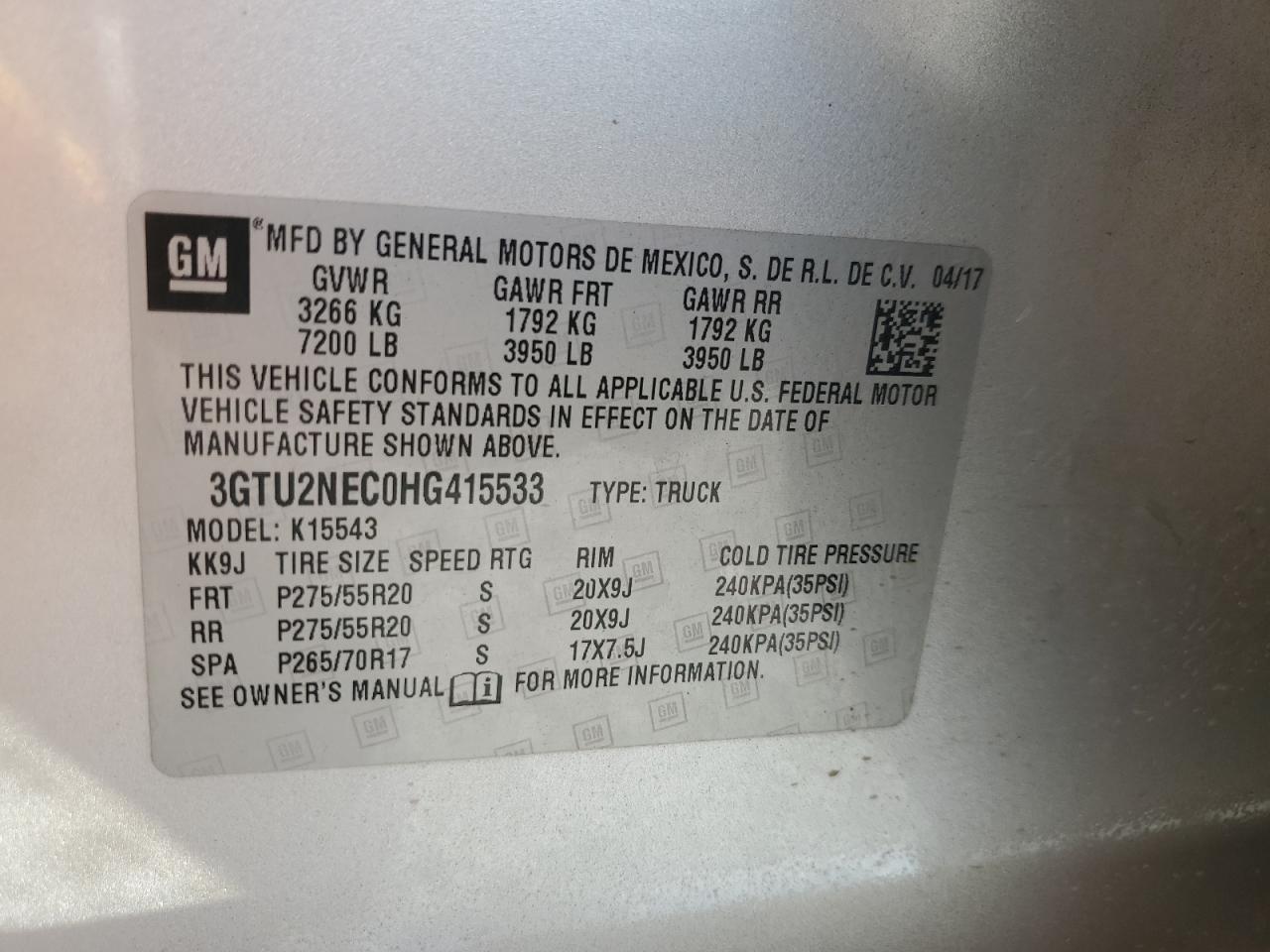 2017 GMC Sierra