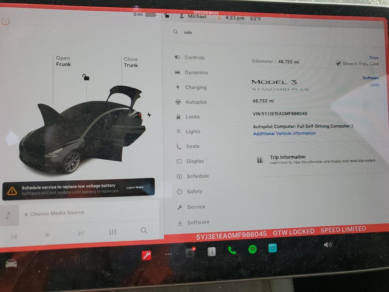 2021 TESLA MODEL 3