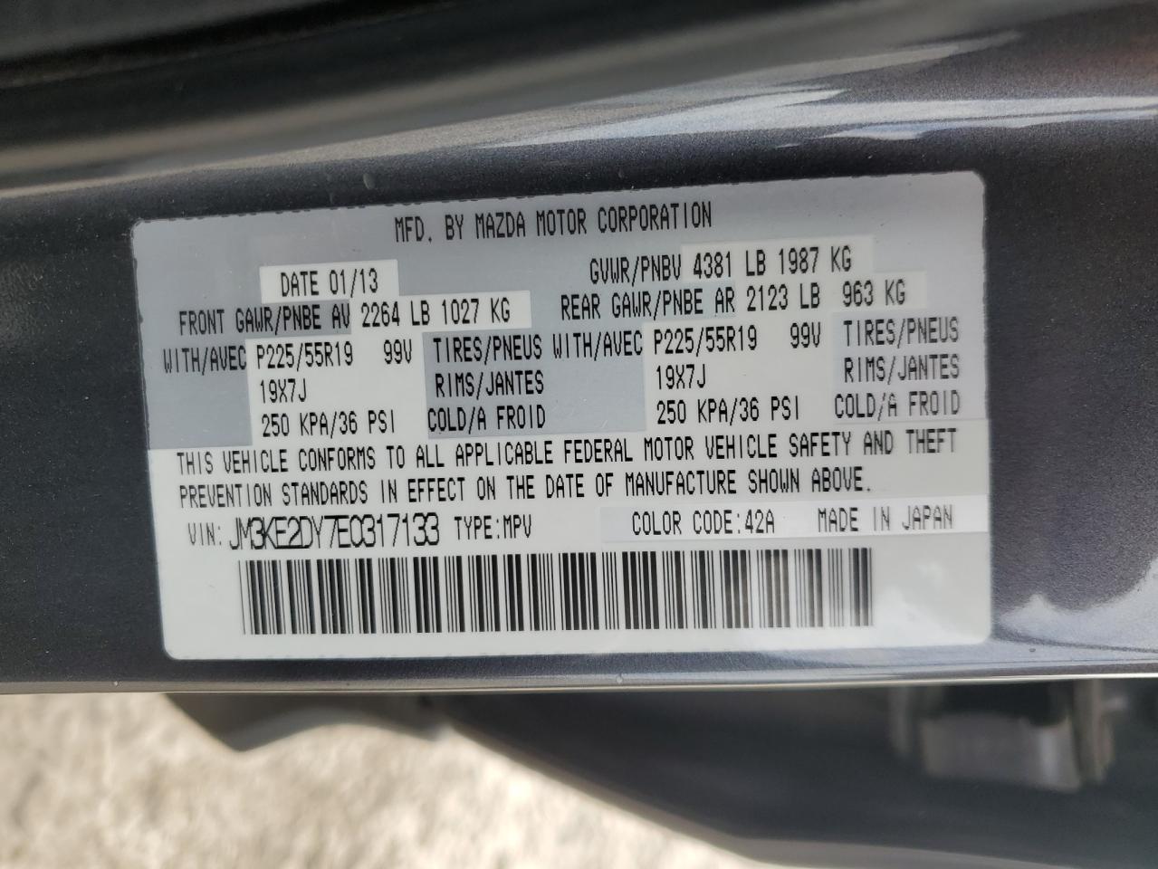 2014 MAZDA CX-5